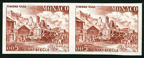 Monaco_1959_Yvert_Taxe_58-Scott_J59_pair