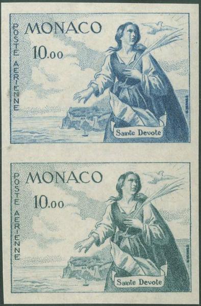 Monaco_1960_Yvert_PA78-Scott_C60_pair_c