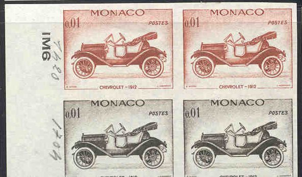 Monaco_1961_Yvert_557-Scott_485_four