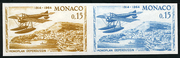 Monaco_1964_Yvert_643-Scott_571_pair_a