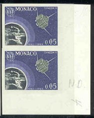 Monaco_1965_Yvert_664-Scott_605_pair