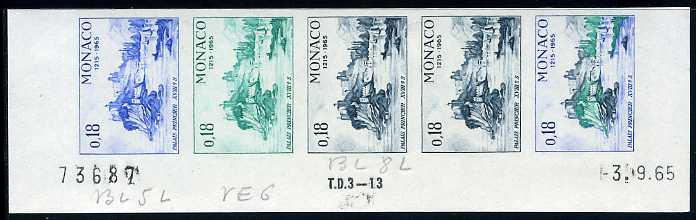 Monaco_1965_Yvert_679-Scott_620_five_a