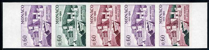 Monaco_1965_Yvert_681-Scott_622_five_a