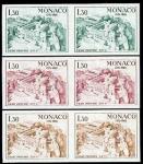 Monaco_1965_Yvert_682-Scott_623_different_colors_pair