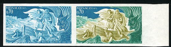 Monaco_1965_Yvert_685-Scott_626_pair_b