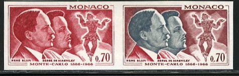 Monaco_1965_Yvert_695-Scott_636_pair_b