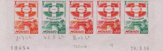 Monaco_1966_Yvert_706-Scott_644_five