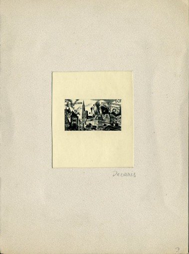 Fr_Equat_Africa_1946_Yvert_PA49-Scott_C31_1er_etat_black