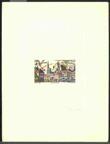 Fr_Equat_Africa_1946_Yvert_PA49-Scott_C31_2eme_etat_hand_multicolor