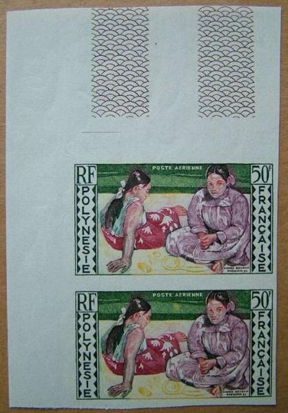 Polinesia_1958_Yvert_PA2-Scott_C25_pair_b