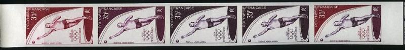 Polinesia_1968_Yvert_PA26-Scott_C49_five_b