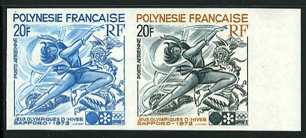 Polinesia_1972_Yvert_PA61-Scott_C84_pair_a