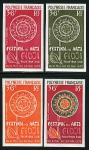 Polinesia_1972_Yvert_PA63-Scott_C86_different_colors