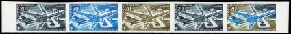 Polinesia_1973_Yvert_PA74-Scott_C97_five