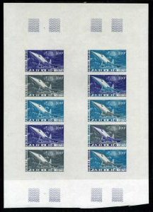 Polinesia_1976_Yvert_PA103-Scott_C127_full_sheet