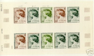 Polinesia_1977_Yvert_PA129-Scott_C153_full_sheet