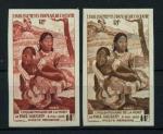 Polinesia_Oceanie_1953_Yvert_PA30-Scott_C21_different_colors