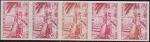 Polinesia_Oceanie_1956_Yvert_204-Scott_181_five