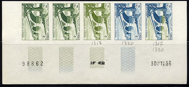 Fr_West_Africa_1955_Yvert_55-Scott_66_five_b