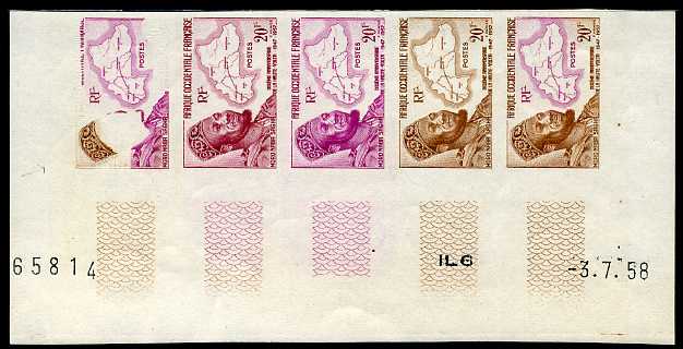 Fr_West_Africa_1958_Yvert_73-Scott_84_five_a