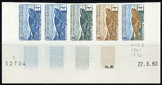 FSAT_1960_Yvert_13B-Scott_17_five_c