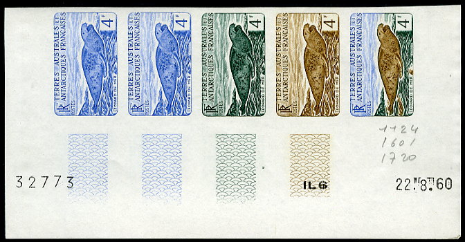FSAT_1960_Yvert_13B-Scott_17_five_e
