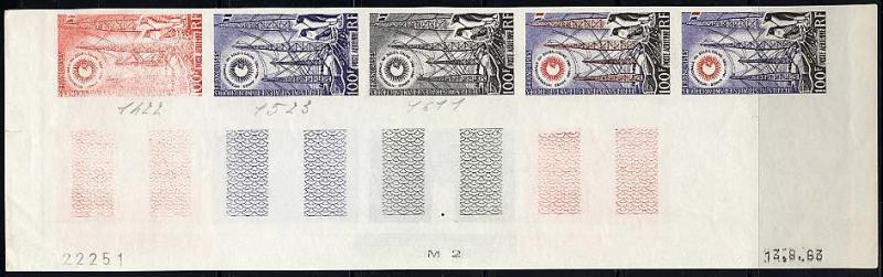 FSAT_1963_Yvert_PA7-Scott_C6_five_b