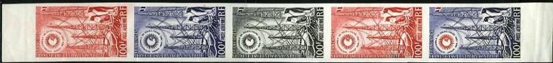 FSAT_1963_Yvert_PA7-Scott_C6_five_g