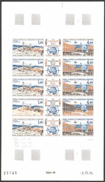 FSAT_1975_Yvert_PA43A-Scott_C41-42_full_sheet