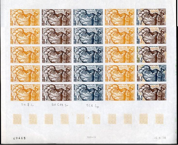 FSAT_1978_Yvert_PA55-Scott_C54_full_sheet