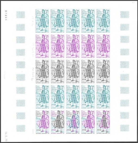 FSAT_1979_Yvert_84-Scott_87_full_sheet