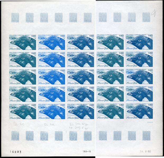 FSAT_1980_Yvert_87-Scott_90_full_sheet