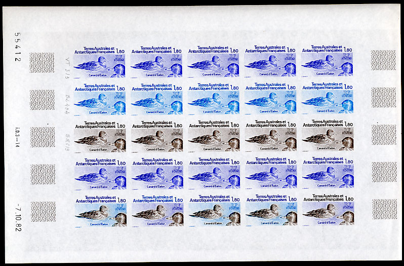 FSAT_1982_Yvert_98-Scott_102_full_sheet_b