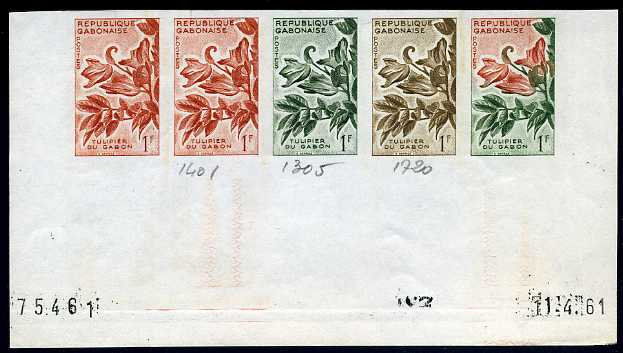 Gabon_1961_Yvert_154-Scott_155_five_a