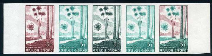 Gabon_1967_Yvert_220-Scott_223_five_b