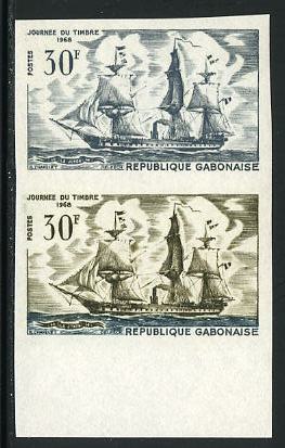 Gabon_1968_Yvert_233-Scott_234_pair