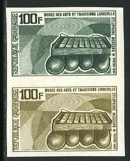 Gabon_1969_Yvert_242-Scott_243_pair