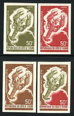 Ivory_Coast_1971_Yvert_317-Scott_313_different_colors
