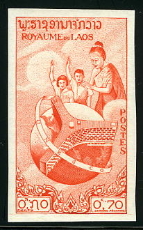 Laos_1958_Yvert_53-Scott_50_dark-orange
