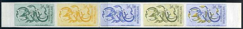 Laos_1961_Yvert_PA40-Scott_C40_five_c