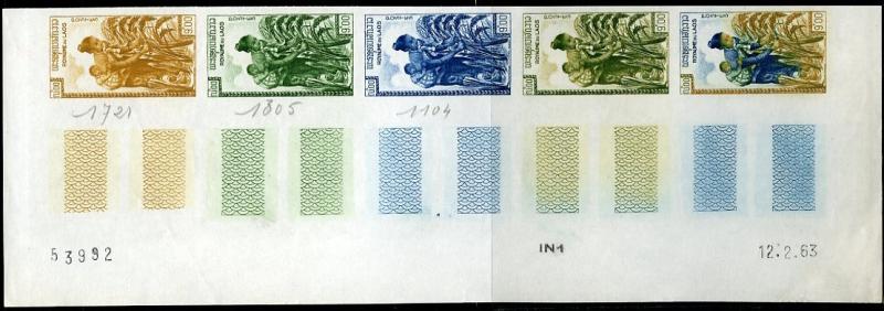 Laos_1963_Yvert_89-Scott_84_five_a