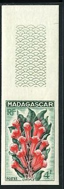 Madagascar_1957_Yvert_333-Scott_298_multicolor