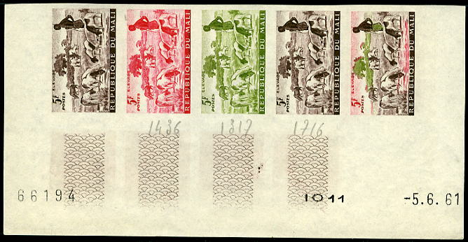 Mali_1961_Yvert_21-Scott_21_five_a