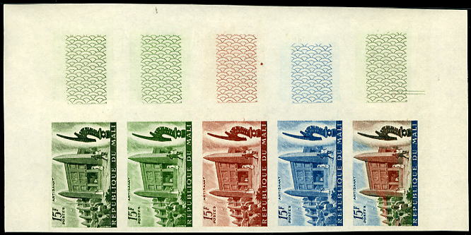 Mali_1961_Yvert_23-Scott_23_five