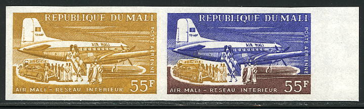 Mali_1963_Yvert_PA17-Scott_C17_pair