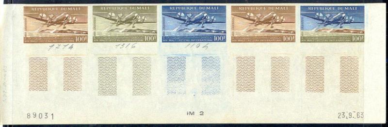 Mali_1963_Yvert_PA18-Scott_C18_five
