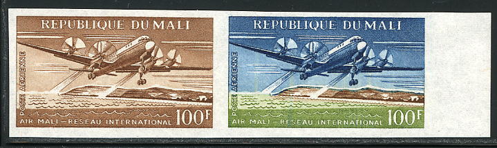 Mali_1963_Yvert_PA18-Scott_C18_pair