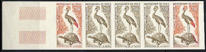 Mali_1963_Yvert_PA20-Scott_C20_five_b