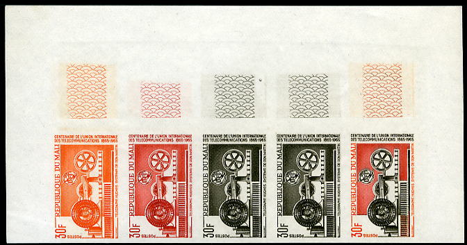 Mali_1965_Yvert_77-Scott_75_five_a