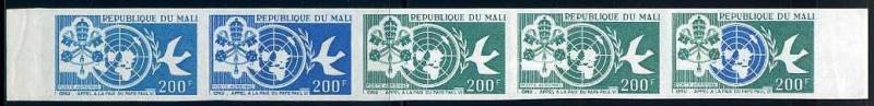 Mali_1966_Yvert_PA36-Scott_C36_five_c